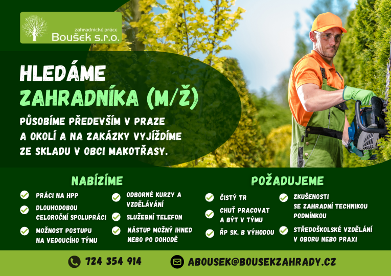 Nabídka pracovní pozice